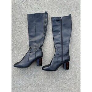 Kurt Geiger Black Boots Sz 7 (EU 37) - AS-IS - Zipper Needs Repair